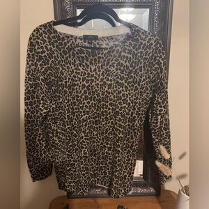 Leopard Wool Sweater